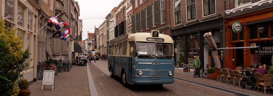 SVA museumbus in Dordrecht